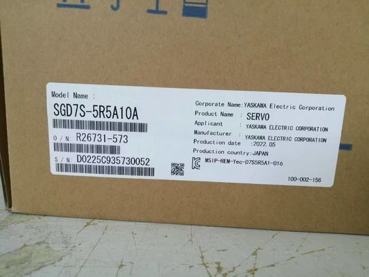 YASKAWA Electric Corporation SERVO SGD7S-5R5A10A Servo motor industrial para el trabajo de las máquinas