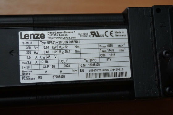 Lenze GPA01-2S GCN 006FN41 1 kg = 2,2046 libras = 35,2740 onzas