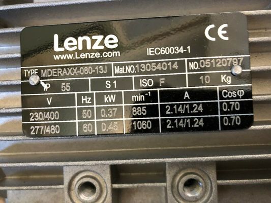 LENZE MDERAXX-080-13J Corriente nominal de 1.5A Servidores industriales
