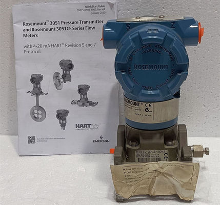 Transmisor de presión de calibración coplanar de 3051CG4A02A1AH2B1