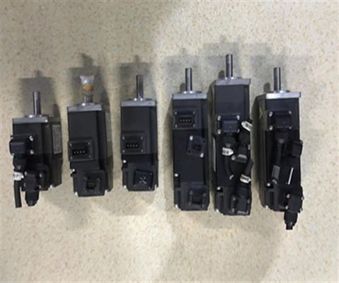 0.2kW de salida nominal Servomotor industrial con diseño de 3 fases y corriente de 1,5 AMP