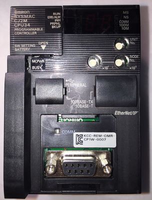 Omron CJ2M-CPU34 Controlador programable de corriente 5A