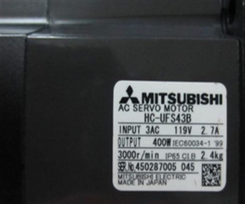 El HC-UF43 por Mitsubishi Servo Motor 200V AC fuente de alimentación