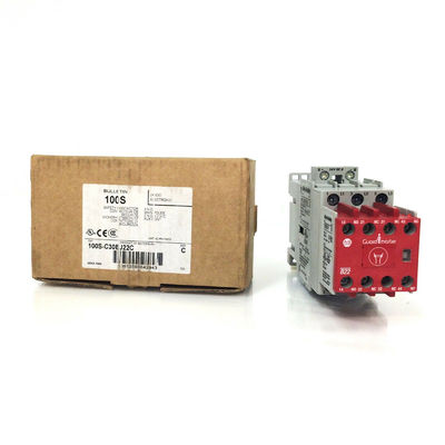 30A Contactor de seguridad AB 100S-C30EJ22C Solución certificada CE para la seguridad industrial