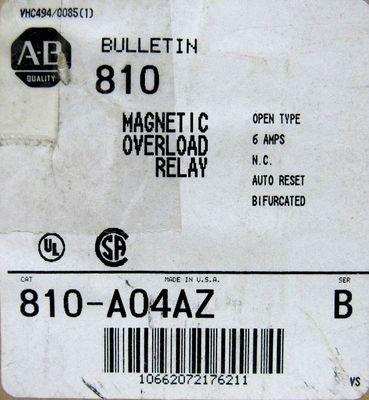 Interruptor de límite LSX de trabajo pesado AB 810-A04AZ con terminal de tornillo DPDT 10A 120V