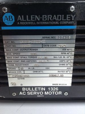 Servomotores AC para aplicaciones de alta precisión
