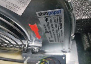 Ventilador de refrigeración con inversor de Siemens Soplador centrífugo D2D160-BE02-14 220/400V