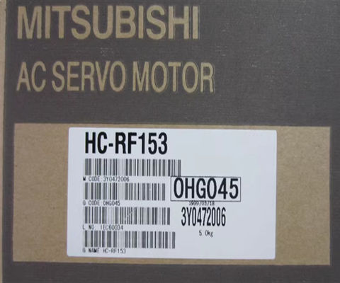 200-230 VAC Mitsubishi HC-RFS153 Servo motor de salida nominal 1.500 W Servo accionamiento industrial