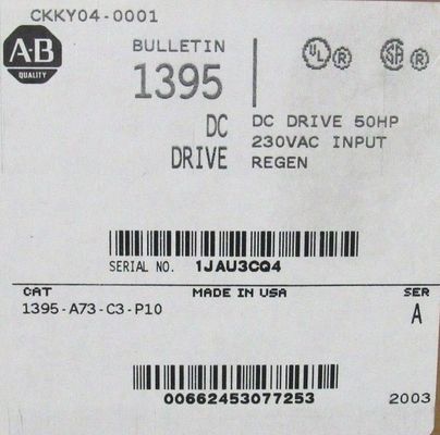 Componentes de renovación de accionamiento digital de corriente continua compatibles con AB 1395-A73-C3-P10 Certificado CE