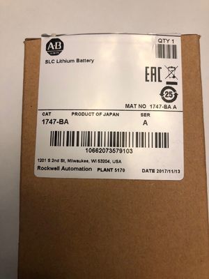 El diseño compacto AB 1747-BA CompactLogix 3V Batería para una fácil instalación