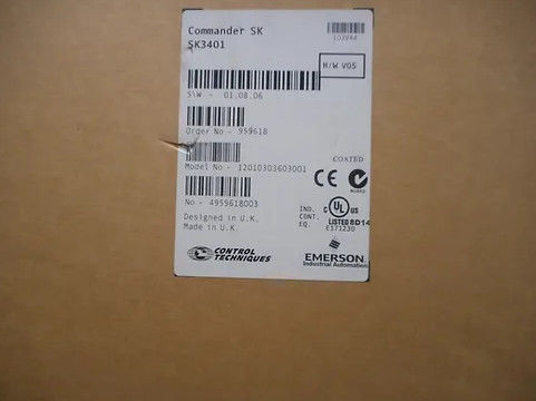 SK3401 15KW Nidec EMERSON Inversor Técnicas de control