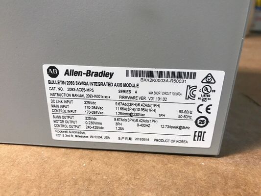 Allen-Bradley 2093-AC05-MP5 Kinetix 2000 módulo integrado del eje y módulo del eje