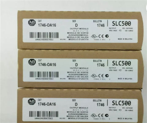 Módulo de salida Allen-Bradley 1746-OA16 con serie SLC 500, digital