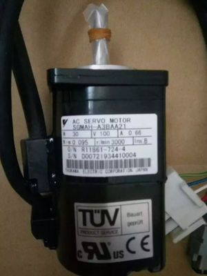 El motor de servicio de Yaskawa SGMAH-A3BAA21