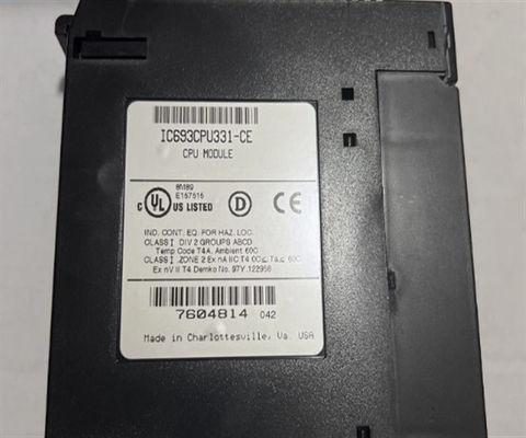 GE-Fanuc IC693CPU350CF Módulo de CPU Procesador de módulo de CPU de ranura única