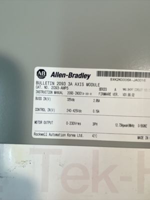 Allen-Bradley 2093-AMP5 Kinetix 2000 Servo accionamiento de varios ejes