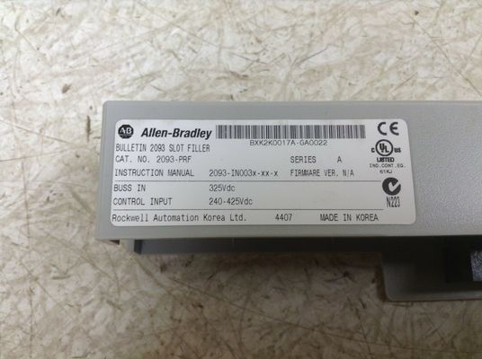 Allen-Bradley 2093-PRF Kinetix 2000 Módulo integrado del eje y módulo del eje