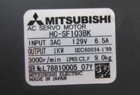 Servomotor Mitsubishi AC HC-SFS103B Amplificadores de funcionamiento Servomotor industrial