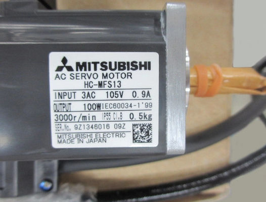El motor de servo de Mitsubishi HC-MFS13/KFS13 es el motor de servo industrial
