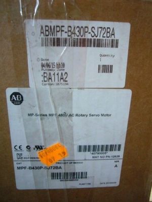 Se trata de un motor de servo rotativo de 480 V de la serie MPF.