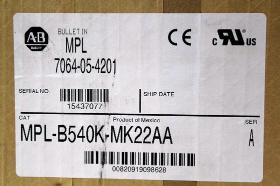Se trata de un motor de servo rotativo de 480 V de la serie MPL.