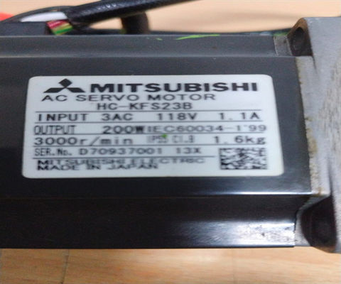 Mitsubishi HC- KFS23B Servo motor de cambio de corriente AC Servo amplificador