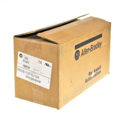 Se trata de un motor de servo rotativo de 480 V de la serie MPM