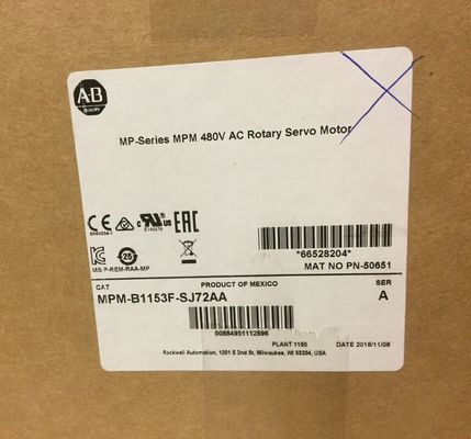 El motor de la serie MPM es un servomotor giratorio de 480 V.