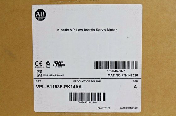 Allen-Bradley VPL-B1153F-PK14AA Kinetix VP Servo motor de baja inercia