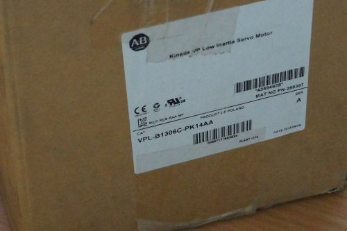 Allen-Bradley VPL-B1306C-PK14AA Kinetix VP Servo motor de baja inercia