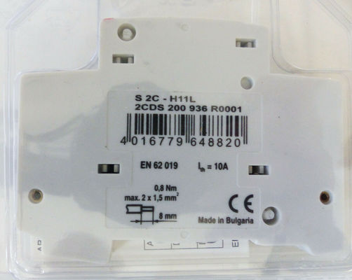 ABB 2CDS200936R0001 S2C-H11L Bloque de contacto auxiliar con servoacción industrial Certificado CE