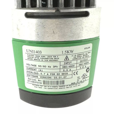 Emerson UNI1403 Técnicas de control Emerson Unidrive Frequenzumrichter