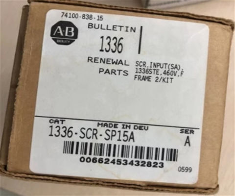 Los sistemas de control de velocidad de entrada de Allen Bradley 1336-SCR-SP15A para la automatización de Rockwell