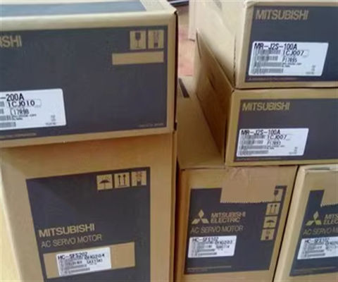 Mitsubishi Servo Motor- HC-SFS352K Eje con llave, codificación de retroalimentación absoluta incorporada