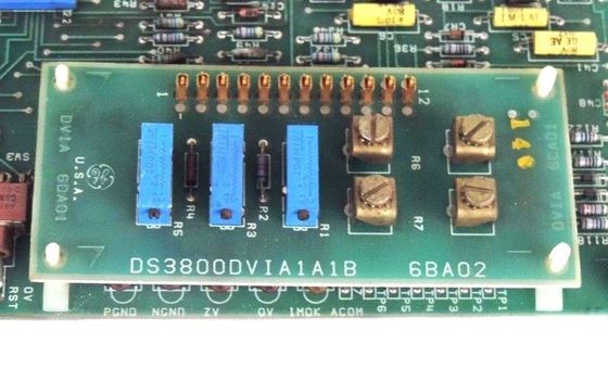 Panel de interfaz auxiliar del DS3800DVIA de General Electric