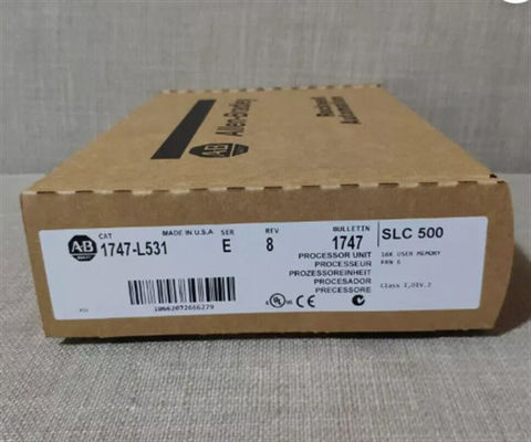 Allen-Bradley 1747-L531 SLC 5/03 Procesador 8K Memoria, DH485 y RS-232, Serie E