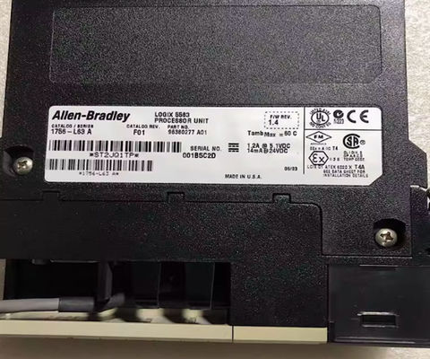 Allen-Bradley 1756-L63S GuardLogix Procesador de seguridad 8M Memoria, 4M Memoria de seguridad