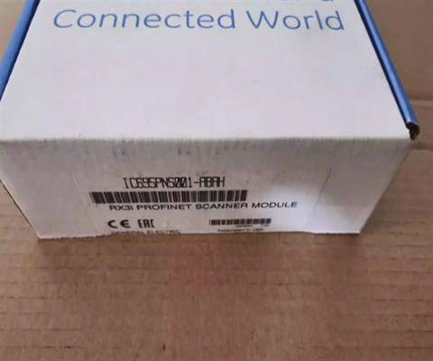 GE Fanuc IC695PNS001 RX3i Profinet Scanner Module 20 Dispositivos de E/S remotos redundantes y protocolos de serie Modbus/RTU
