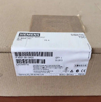Módulo de programación del sistema de control de la máquina herramienta original de Siemens 6DD16810AG2