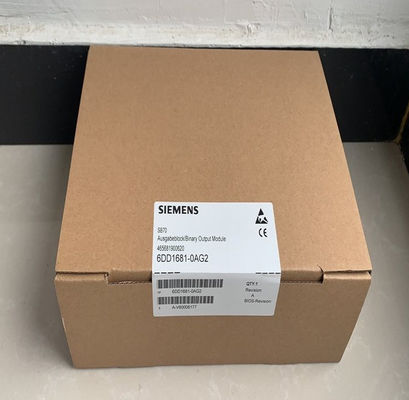 Módulo de programación del sistema de control de la máquina herramienta original de Siemens 6DD16810AG2