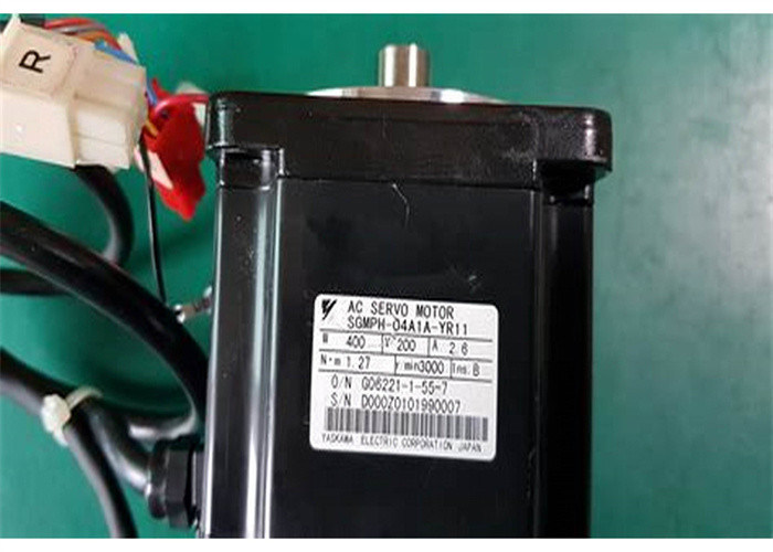 Motor servo servo de Yaskawa 400w 200v Digitaces de la impulsión del motor de la CA SGMPH-041A-YR11