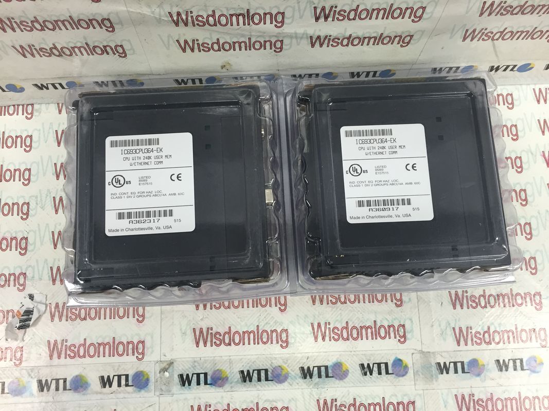 Módulo de procesador de la serie 90-30 de GE Fanuc IC693CPU364 memoria configurable del usuario de 240 kilobytes