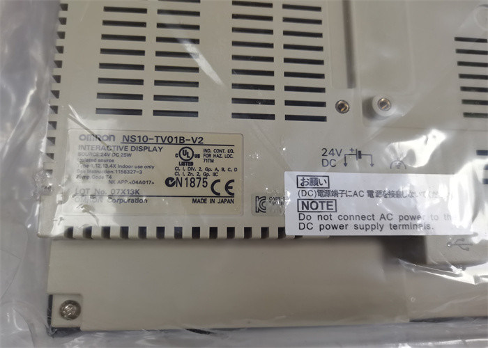 Omron NS10-TV 01 B.V. 2 COLOR TFT LCD de la PULGADA HD de la CONEXIÓN 10,4 de ETHERNET del INTERFAZ de OPERADOR