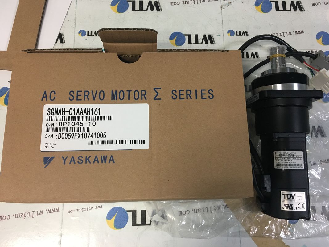 Motor servo 100W 0.91A los 0.318N.m 3000r/min de la CA de SGMAH-01AAAH161 Yaskawa