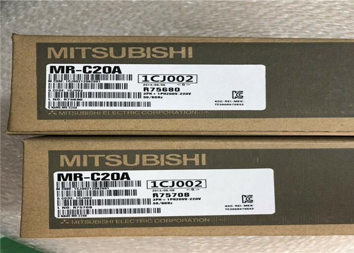 Poder servo 200W 1.5A del amplificador de la CA de la serie industrial de la impulsión MR-C20A MR-C de Mitsubishi Electric