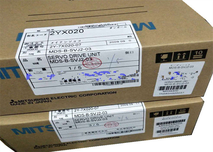 El servo industrial de DC270-311V 28A conduce el estado de conservación de MITSUBISHI MDS-B-SVJ2-03 de la serie de los MDS