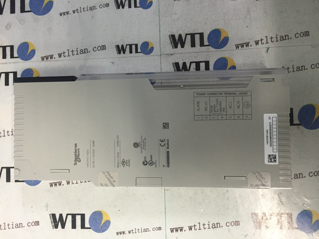 Módulo de fuente de alimentación 140CPS11420 Modicon Quantum - CA de 115 V/230 V - summable o independiente