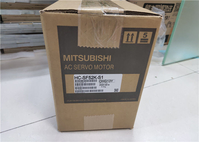 3 motor servo eléctrico industrial 500W de Mitsubishi HC-SF52K-S1 del motor de CA de la fase NUEVO en existencia