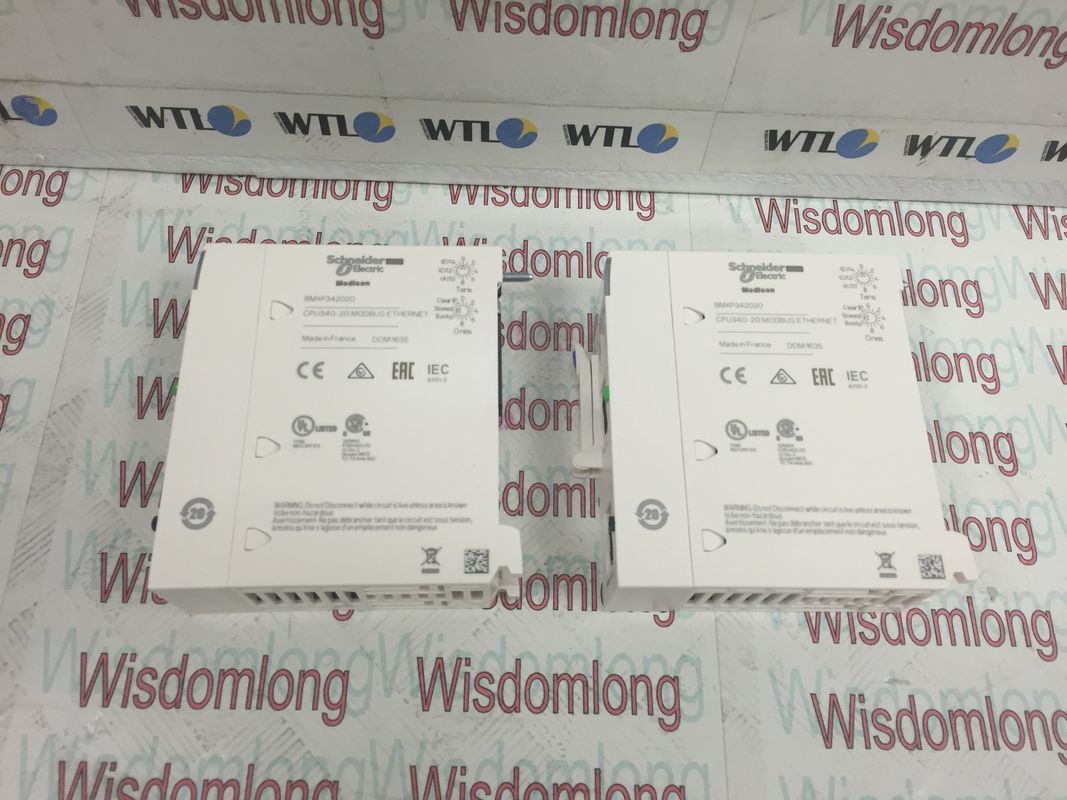 BMXP342020 procesador, Modicon M340, de + entrada-salida discreta 256 análogos 1024 máximos, Modbus, Ethernet