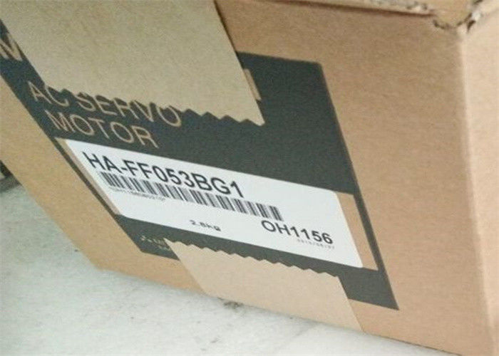 Motor servo industrial 3000r/min HA-FF053BG1 HA-FF053BG2 de Mitsubishi 50W con el engranaje